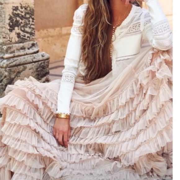 LoveShackFancy Dresses & Skirts - LOVESHACKFANCY TULLE SKIRT